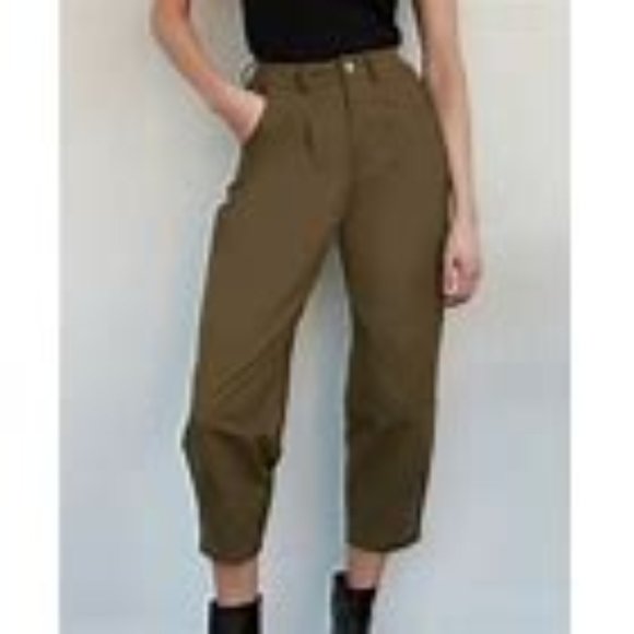 Billie The Label Devon Pant Olive NWT Size 0 - Picture 1 of 3